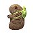 Pelúcia Capivara Mochila Tartaruga - 20cm - Imagem 2