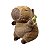 Pelúcia Capivara Mochila Tartaruga - 20cm - Imagem 1