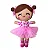 Boneca de Pano Articulada Bailarina Maju - G - Imagem 1