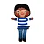 Boneco de Pano Inclusivo Vitiligo Ben - G - Imagem 1
