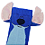 Meia KidSplash! 3/4 Stitch Alien Azul Orelhas 3D - Imagem 3