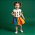 Saia Infantil Listrada Colorida - Imagem 2
