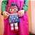 Bolsinha Infantil Boneca Patches Jeans - Imagem 1