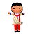 Boneca de Pano Kiaan Indiano - G - Imagem 1