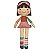 Boneca de Pano Articulada Marcela T21 Síndrome de Down - GG - Imagem 1