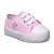 Tênis Infantil estrela rosa bebê e branco - Imagem 2