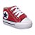 Tênis Infantil cano alto estrela vermelho e branco - Imagem 2