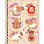 Caderno capa dura 01x1 80 folhas Capivara Club Tilibra - Imagem 2