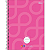 Caderno capa dura 01x1 80 folhas pauta ampliada para autismo Tilibra - Imagem 2