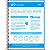 Caderno capa dura 01x1 80 folhas pauta ampliada para autismo Tilibra - Imagem 6