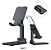 Suporte De Celular Mesa Escritório Universal Portatil Lives Cor Preto - Imagem 2