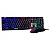 Mouse gamer + teclado usb 2.0 diamond dust Dazz - Imagem 1