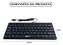 Teclado mini compact usb com fio 28cm preto K8 MBtech - Imagem 3