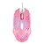 Mouse óptico usb geek pro rosa Maxprint - Imagem 1