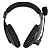 Fone de ouvido headset preto 3.5 P2 com microfone Maxprint - Imagem 2