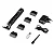 Máquina cortadora de cabelo 3w bivolt retrô EB101 Multilaser - Imagem 1