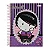 Caderno capa dura 12x1 / 15x1 240 / 300 folhas Rocker Girl Cadersil - Imagem 2