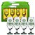 Taça de vidro floripa para chopp 300ml com 04 peças Palmeiras  - Corinthians - Imagem 4