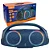Caixa de som rádio bluetooth 8w MD12263 Inova - Imagem 1