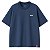 Camiseta Azul Oversized Jesus Set Me Free - Imagem 3