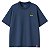 Camiseta Azul Oversized Jesus Set Me Free - Imagem 4