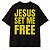 Camiseta Preta Oversized Preta Set Me Free - Imagem 2