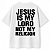 Camiseta Branca Oversized Not My Religion - Imagem 3