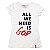 Camiseta Feminina All We Need Is God - Imagem 1