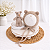 Conjunto Touca e Ursinho de Mohair Bege Claro - Imagem 1