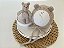 Conjunto Touca e Ursinho de Mohair Bege Claro - Imagem 1