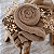 Wrap Mohair Bege Escuro - Imagem 2