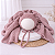 Conjunto Wrap e Touca Ursinho Sweet Rose - Imagem 1