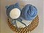 Conjunto Wrap e Touca Ursinho Sweet Azul - Imagem 2