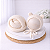 Conjunto Wrap e Touca Ursinho Sweet Branco Off - Imagem 2