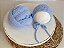 Conjunto Wrap e Touca Sweet Azul Bebê - Imagem 2
