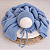Conjunto Wrap e Touca Sweet Azul - Imagem 1