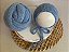 Conjunto Wrap e Touca Sweet Azul - Imagem 2