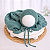 Conjunto Wrap e Touca Sweet Turquesa - Imagem 1