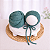 Conjunto Wrap e Touca Sweet Turquesa - Imagem 2