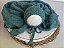 Conjunto Wrap e Touca Sweet Turquesa - Imagem 1