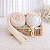 Conjunto Wrap e Touca Ursinho Comfy Creme - Imagem 1