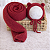 Conjunto Wrap e Touca Ursinho Comfy Bordo - Imagem 1