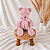 Urso Peti Petá Rosa P 35 cm - Imagem 1