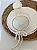 Touca Pompom Branco Off Newborn - Imagem 1