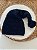Touca Soneca Azul marinho Newborn - Imagem 1
