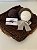 Kit Marrom - Layer Merino 40x40 - Touca - wrap malha - Headband - Imagem 1