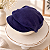 Boina Dupla Face Newborn Xadrez e Azul - Imagem 3