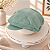 Boina Dupla Face Newborn Verde Menta e Off - Imagem 1