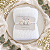 Conjunto Wrap Mohair com Headband Branco - Imagem 1