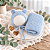 Conjunto Wrap Mohair Ursinho Azul Bebê - Imagem 1